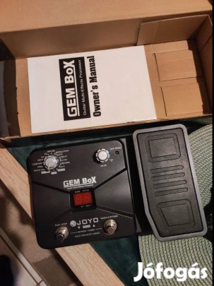 Joyo gembox multieffekt pedál szép hibátlan
