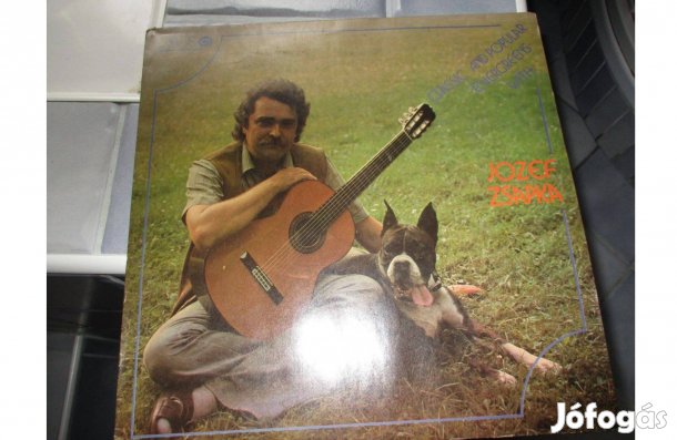 Jozef Zsapka örökzöld slágerek bakelit hanglemez eladó