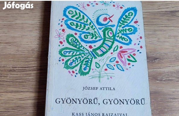József Attila Gyönyörű gyönyörű című könyv