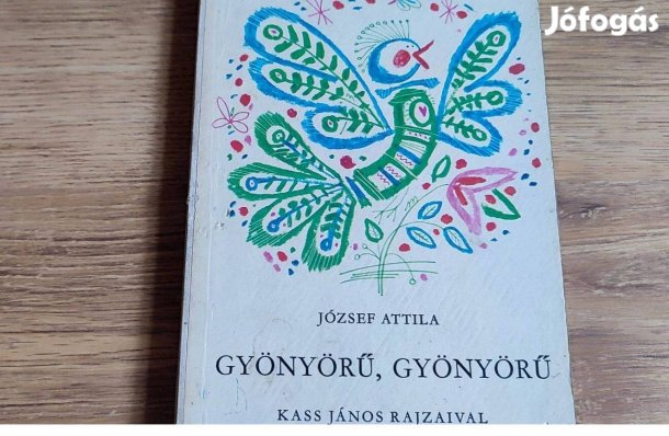 József Attila Gyönyörű gyönyörű könyv