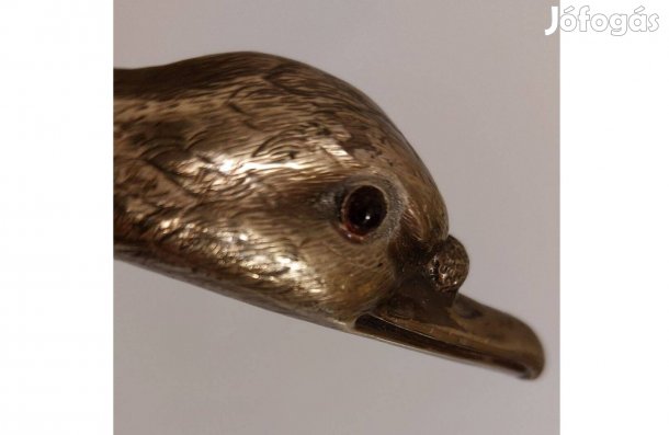 Jq mesterjegyes 1850 körüli angol lúdfejes sétapálca eladó