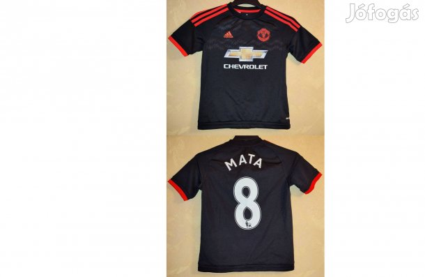 Juan Mata Manchester United eredeti adidas gyerek mez (M, 152)