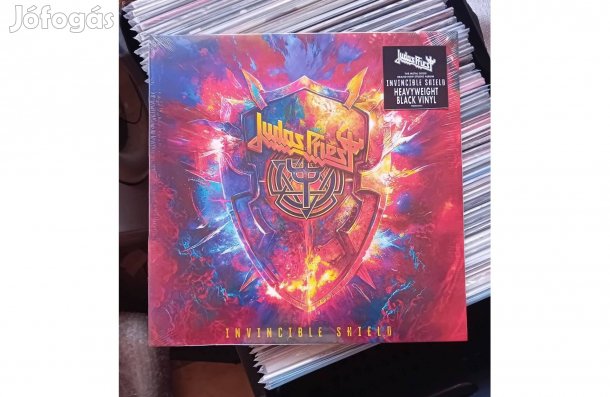 Judas Priest - Invincible Shield Dupla Bakelit Lemez LP Bontatlan
