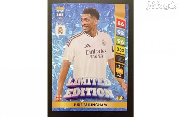 Jude Bellingham Real Madrid XXL focis kártya Panini FIFA 365: 2026