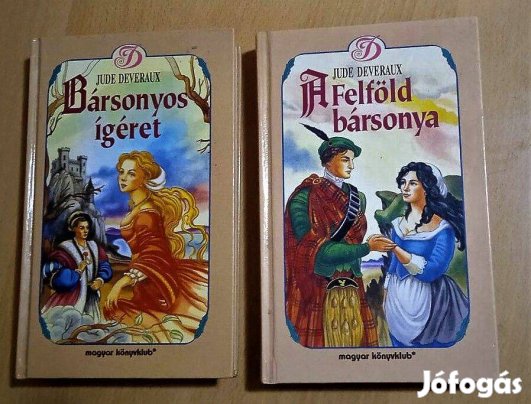 Jude Deveraux 2 kötet Bársonyos ígéret/ A felföld bársonya
