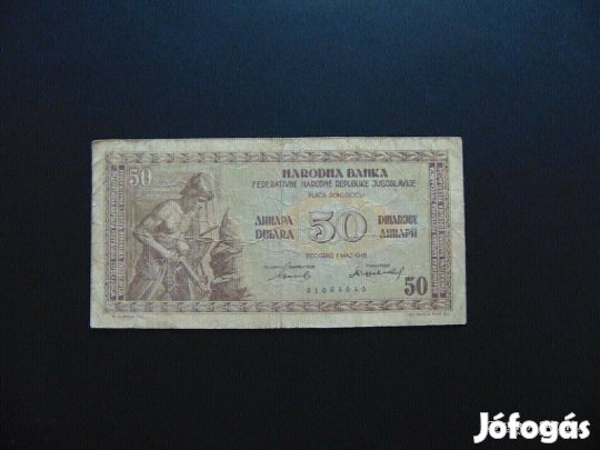 Jugoszlávia 50 dinár 1946 03