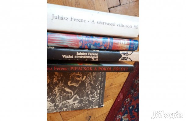 Juhász Ferenc által írt kötetek jó állapotban eladók
