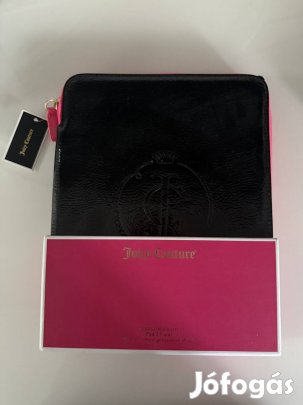 Juicy Couture rózsaszín fekete Ipad 2 3 4 tartó tok