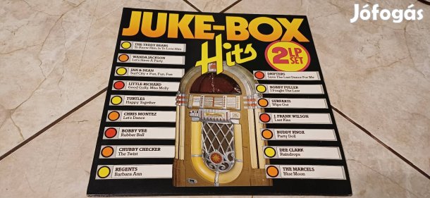 Juke Box dupla bakelit hanglemez
