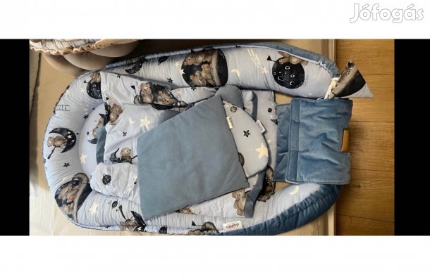 Jukki babafészek szett - kék