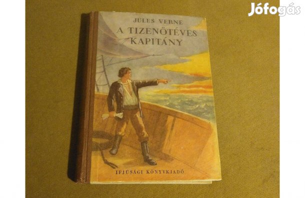 Jules Verne: A tizenöt éves kapitány (Könyv, 1955)