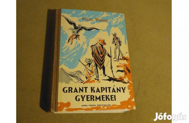 Jules Verne: Grant kapitány gyermekei (Könyv, 1957)