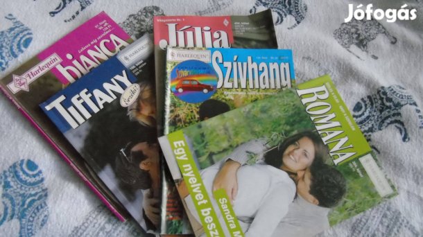 Júlia, Tiffany, Szívhang, Bianca, Romana Női Magazinok 78 db egyben
