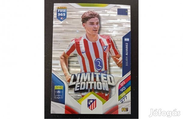 Julián Alvarez Atlético Madrid XXL focis kártya Panini FIFA 365: 2026
