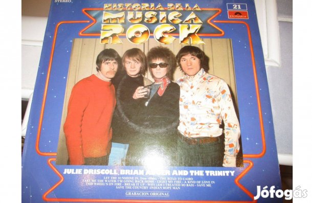 Julie Driscoll, Brian Auger and the trinity bakelit hanglemez eladó