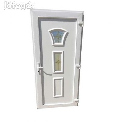 Juliett - Műanyag bejárati ajtó /98x208/ Fehér /