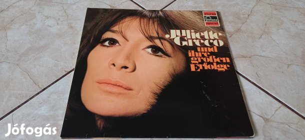 Juliette Greco bakelit hanglemez