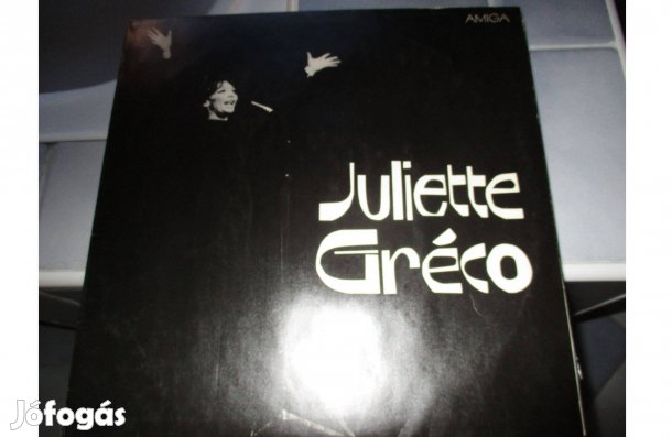 Juliette Gréco bakelit hanglemez eladó