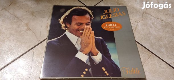 Julio Iglesias bakelit hanglemez