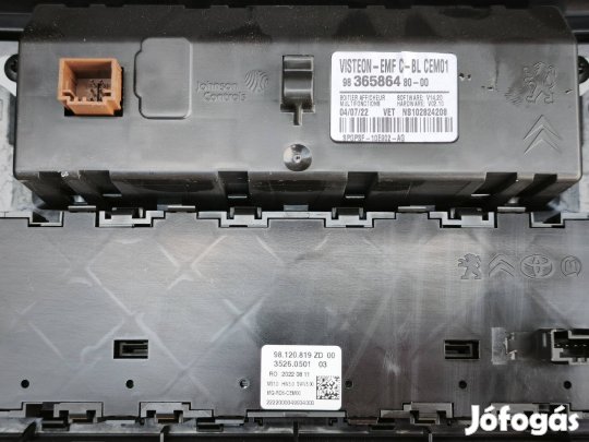 Jumpy III Expert III Vivaro C Proace Scudo Rádió kijelző 