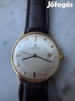 Junghans automata férfi 14k arany karóra