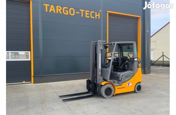 Jungheinrich 1,6 tonnás targonca gáz2017 oldalmozgató újszerű