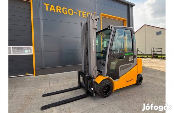 Jungheinrich 3 tonnás elektromos targonca triplex 5,5m emelés2018