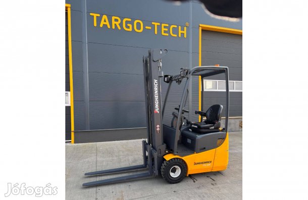 Jungheinrich elektromos targonca rendkívül kis helyigény,gyári állapot