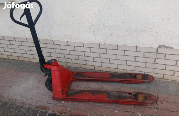 Jungheinrich raklapemelő béka 2,2 tonnás jó munkaképes állapotban