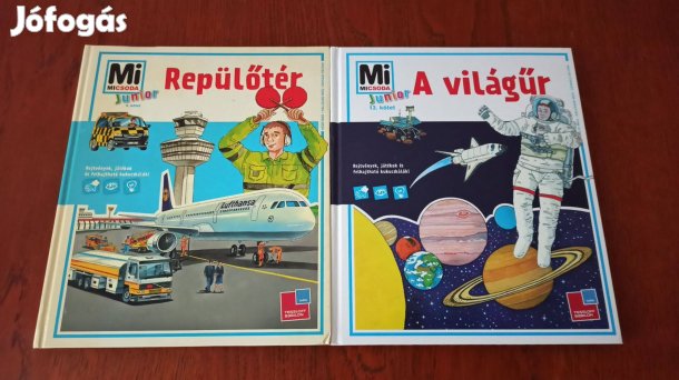 Junior Mi Micsoda két kötete / Repülőtér + A világűr