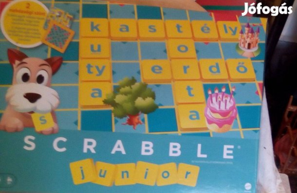 Junior Scrabble 1 x használt a vásárlás után. Kihasználatlan