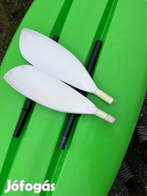 Junior kajakevező, kajak lapát: spoon-toll (43x13cm), 28mm alunyél