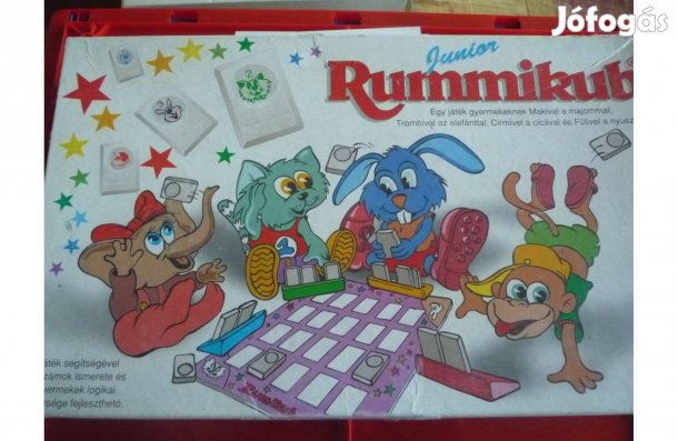 Junior rummikub társasjáték kicsiknek