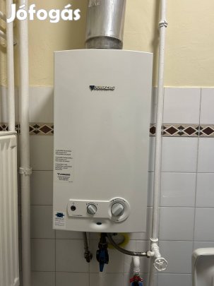 Junkers vízmelegítő papírjaival