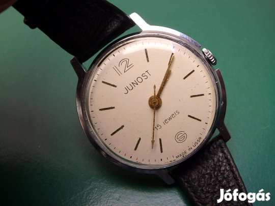 Junost Junoszty Fiú Férfi Retro Régi Karóra Orosz Szovjet Kézihúzós 15