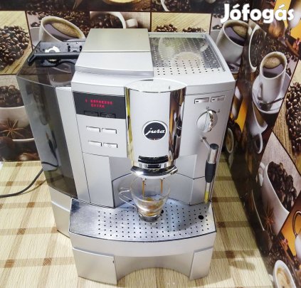 Jura Xs95 automata kávégép kávéfőző ezüst