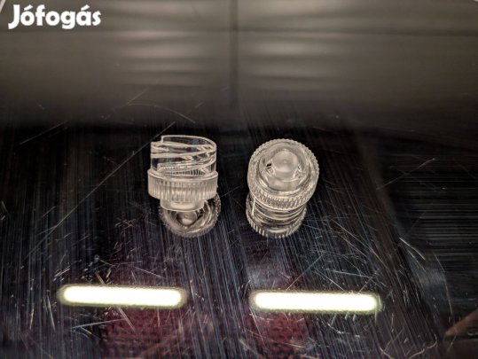 Jura tejhabosító fej vég, átlátszó (72346)