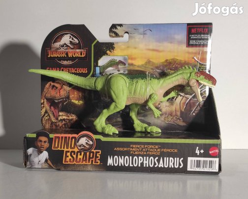 Jurassic World Monolophosaurus Mattel figura
