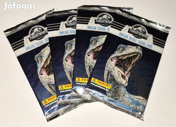 Jurassic World: Fallen Kingdom Dinosaur Tracker Trading Cards csomagok