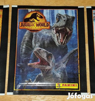 Jurassic World bontatlan matrica csomagok (Panini)