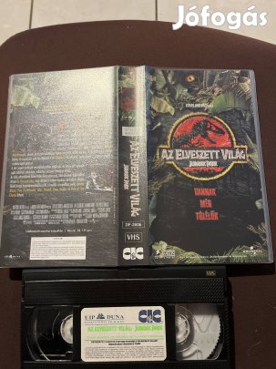 Jurassic park 2 kaland vhs kistok