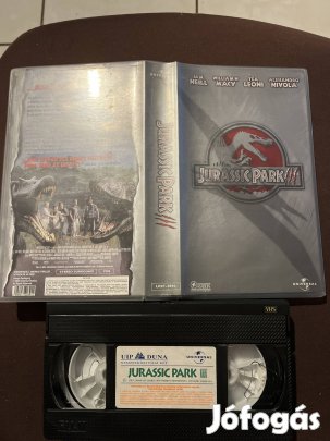 Jurassic park 3 kaland vhs kistok