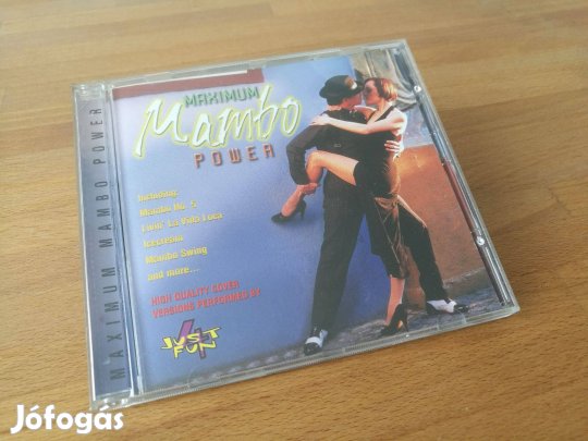 Just 4 Fun - Maximum Mambo Power (Bellevue, DK, 1999, CD)