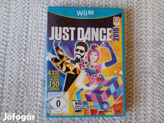 Just Dance 2016 eredeti Nintendo Wii U játék