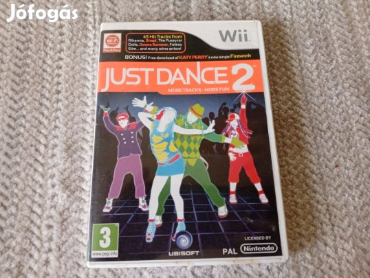 Just Dance 2 eredeti Nintendo Wii játék