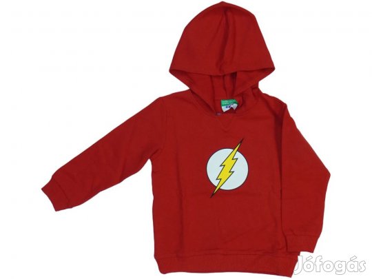 Justice League Új (címkés) Fiú Kapucnis pulóver (Méret: 98)