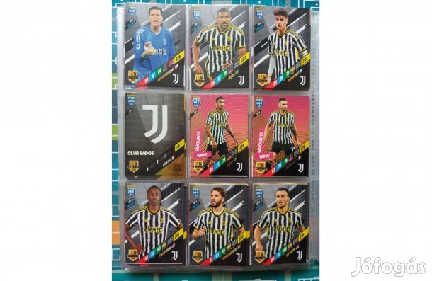 Juventus Teljes sor Panini Fifa 365 2024 kártya