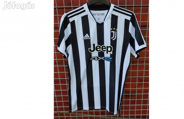 Juventus eredeti adidas 2021-22-es fekete fehér mez (L, 2XL)