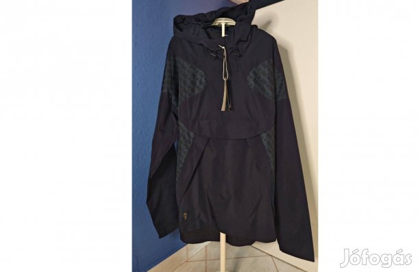 Juventus eredeti adidas bebújós fekete kenguru zsebes széldzseki (M)