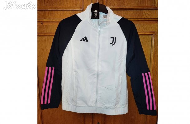 Juventus eredeti adidas cipzáras gyerek fehér felső (M, 152)